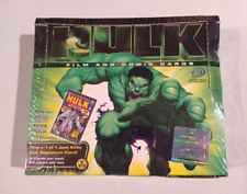 Upper Deck 2003 The Incredible Hulk FILM & COMIC Trading Card Box SEALED NEW picture