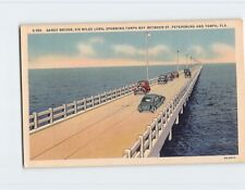 Postcard Gandy Bridge, Spanning Tampa Bay, Florida picture