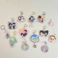 Anime Keychain Miscellaneous Lot Several Different Manga Characters  picture