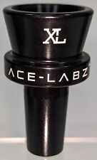 Ace-Labz TITAN-BOWL XL 14mm Metal Unbreakable Slide Single Hole Stem Black picture