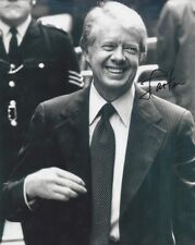 Jimmy Carter autographed autograph signed 8x10 black & white portrait photo JSA picture