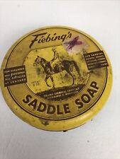 Fiebing’s Saddle Soap Vintage Tin Milwaukee Wisconsin picture