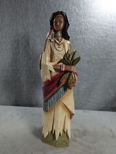 Pacific Rim Native American Indian Women Resin Figurine Statue Cubist Style 17” picture