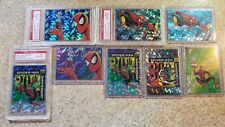 1992 Spider-Man 30th Anniversary Prism Cards, Lot Of 8. picture
