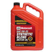 NEW Motorcraft Synthetic Blend premium-quality Motor Oil 5 quart jug picture