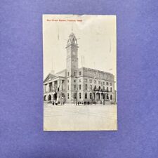 The Court House, Canton, OH Postcard 1910 - Historic Building, Clock Tower picture