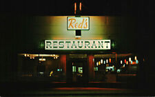 Postcard Red's Restaurant Cocktail Lounge Ilwaco WA Washington picture