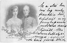 The Archduchess Of Austria Elisabeth And Her Husband Othon 1902 OLD PHOTO picture