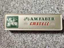 Vintage A. W. Faber Castell Pencils & Tin 9000 HB(6) Germany Drafting Sharpend picture