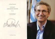 NOVELIST Orhan Pamuk NOBEL PRIZE in LITERATURE 2006 autograph, signed promotion picture