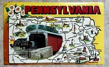 Postcard - Pennsylvania “Keystone State” USA picture