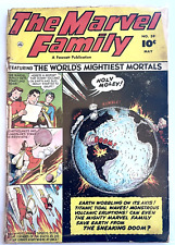 THE MARVEL FAMILY MAY 1951 #59 GOLDEN AGE COMIC HOLY MOLEY FAWCETT PUBLICATION picture