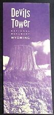 C.1960s Devils Tower National Monument Wyoming Brochure W Map Illustrated P4 picture