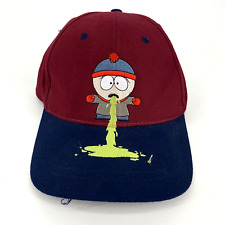 VTG 1998 South Park Stan Marsh Puking Dad Hat Comedy Central Embroidered 90s picture