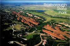Littleton, CO Colorado  ROXBOROUGH STATE PARK & NEARBY HOMES Aerial 4X6 Postcard picture