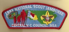 JSP  Central N.C.  Council - Mint - Nat'l Jamboree 1993 -  NC picture