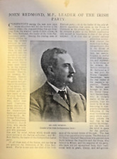 1901 John Redmond Leader of the Irish Party Ireland picture