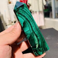 326g Natural Malachite Quartz Crystal wand point tower oblisk healing picture