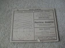 Vintage c1900s Booklet Vere Foster's Drawing Book Practical Geometry picture