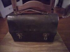 Vintage Rare Handy Andy Lunch Box. Leather Handle picture