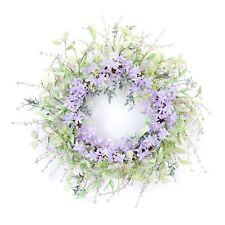 Melrose Mixed Floral and Lavender Wreath 24.5