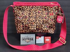Harvey's For Disney Couture Minnie Mouse Leopard Print Seatbelt Purse NWT picture