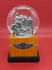 Harley Davidson 2003 Snow Globe - Collectible 100th anniversary Motorcycle Sound picture