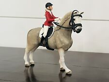 Schleich Red TOURNAMENT GIRL RIDER & HANOVERIAN MARE Dots Set Figures Retired picture