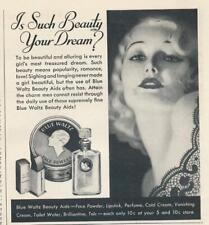 Magazine Ad - 1934 - Blue Waltz Beauty Aids picture