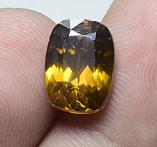 Beautiful Collectors Gemstone Natural Spahlerite Faceted Gemstone 5.20 Carat picture