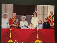 **FINAL**HM Queen Elizabeth II PLATINUM JUBILEE 2022 Oversized Postcard--EC  picture