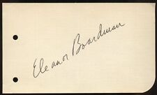 Eleanor Boardman d1991 signed autograph 3x5 Cut American Film Actress Silent Era picture