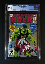 INCREDIBLE HULK 393 CGC 9.8 NM 2nd Print Silver Ink 30th Anniversary Marvel 1993 picture