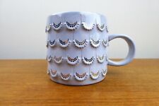 2016 Starbucks Light Grey with Gold Detail Scales Anniversary Mug picture