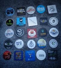 Lot of 25 GREAT Assortment of Different Craft Beer (Brewery) Coasters #54 picture
