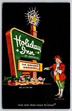 Holiday Inn Bowie Maryland Annapolis Cancel MD Night View VNG WOB PM Postcard picture