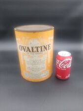 Rare Vintage Antique c. 1921 Ovaltine Tin Can Large 5 lb. Hospital Size picture
