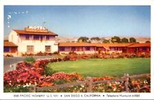 1950s Motel Western Shores Mission Bay San Diego California Vintage Postcard picture