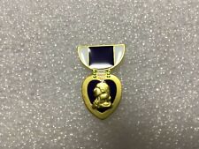 US FORCES PURPLE HEART AWARD HAT PIN MEASURES 1 INCH picture