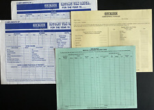 Vtg & Rare H&R Block Income Tax Saver Forms / Envelopes 1991 Unused, EUC picture