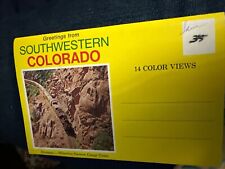 Vintage  Southwestern  Colorado Postcard Souvenir Folder picture