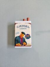 Vintage Camel Lights Fluid Cigarette  Lighter Eddie Joe's Place-Bottom Striker picture