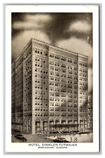 Birmingham AL Alabama Hotel Dinkler-Tutwiler Chrome Postcard Posted 1958 picture