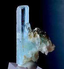 31 Carats Aquamarine Crystal Specimen From Skardu Pakistan picture
