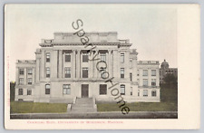 CHEMICAL BUILDING, UNIVERSITY OF WISCONSIN, MADISON PRE-1907 E.C. KROPP POSTCARD picture
