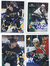 Guy Carbonneau Signed / Autographed Hockey Card Dallas Stars 1995 UD picture