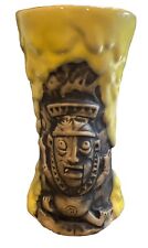 DISNEY Trader Sams Enchanted Tiki Bar KRAKATOA Yellow Mug 3rd Edition picture