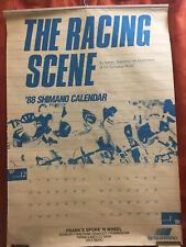 1988 SHIMANO European Racing Scene SHOP CALENDAR Dura Ace SANTÉ Deore XT Ultegra picture