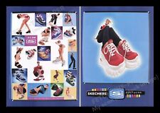 Skechers 1990s Print Advertisement Ad (2 pages) 1998 Shoes Legs picture