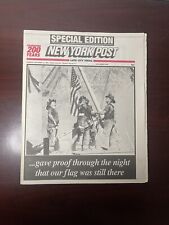 ORIGINAL NY Post Special Edition 9/11, September 13 2001 Newspaper  picture